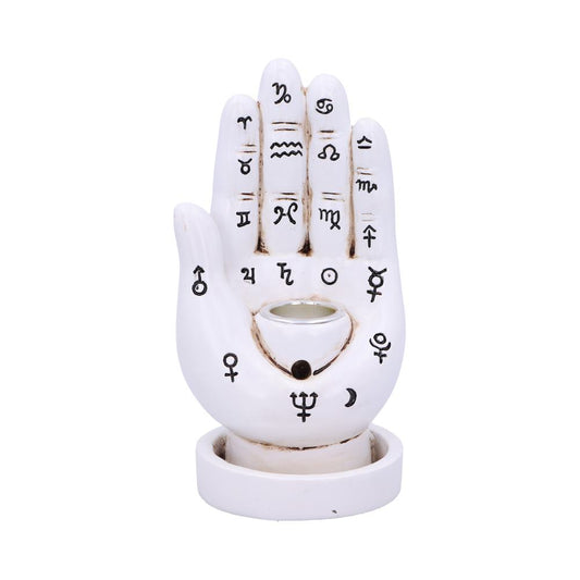 Hand Back Flow Burner White 12cm Palmistry Backflow Incense 1