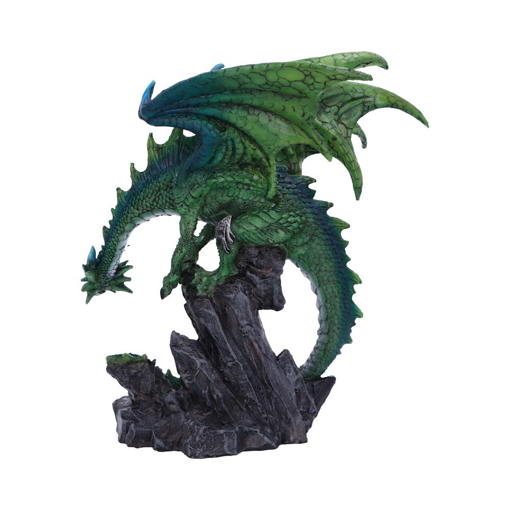 Clifftop Keeper Green Dragon Figurine 21cm 3