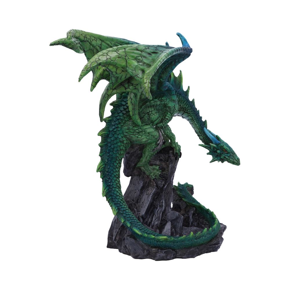 Clifftop Keeper Green Dragon Figurine 21cm 4