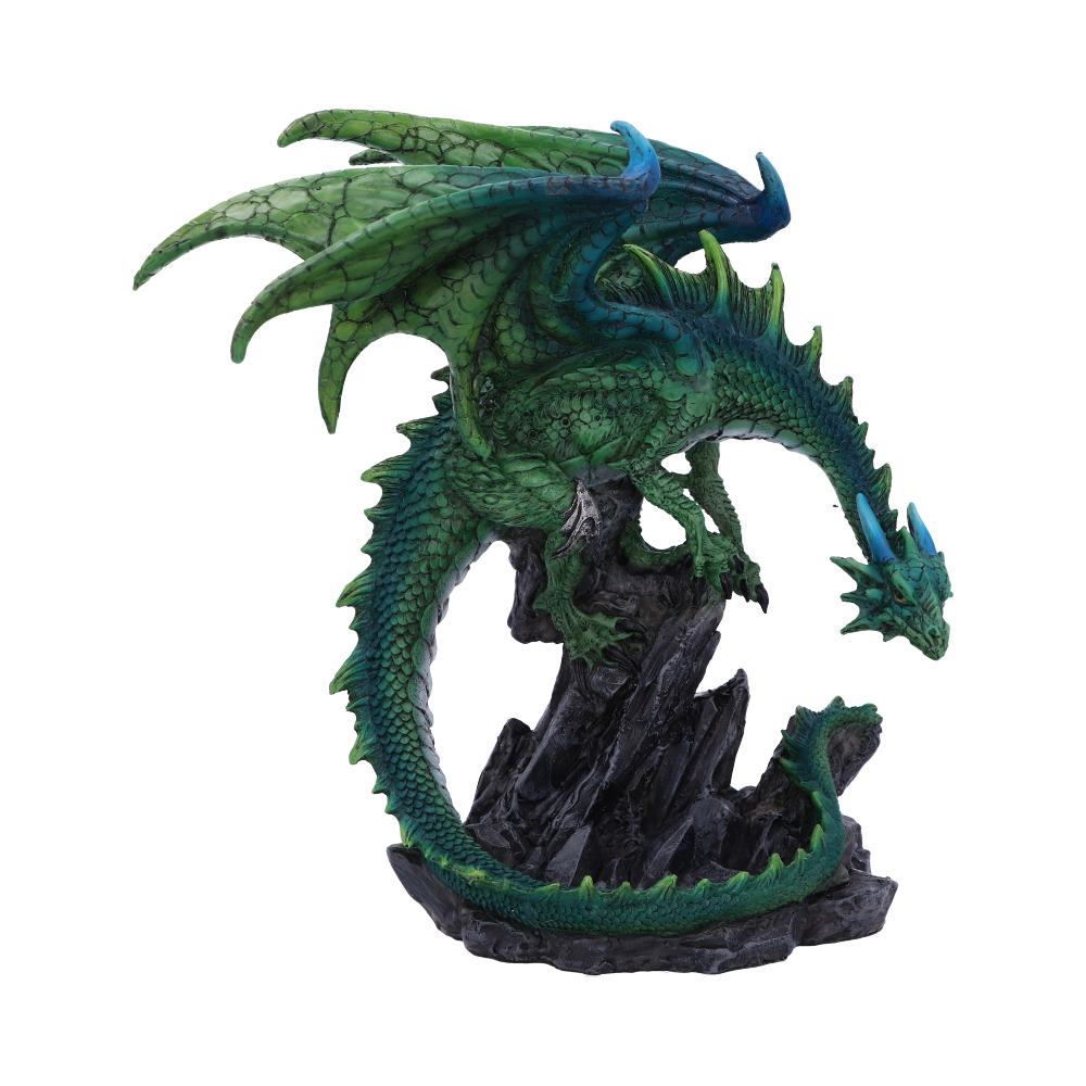 Clifftop Keeper Green Dragon Figurine 21cm 1