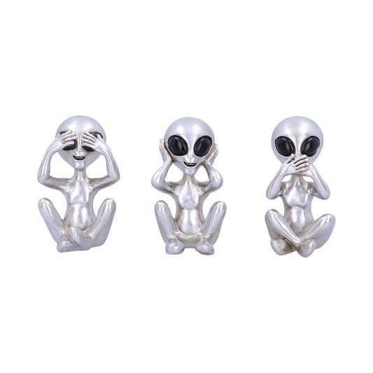 Three Wise Aliens Figurine 7.5cm 1