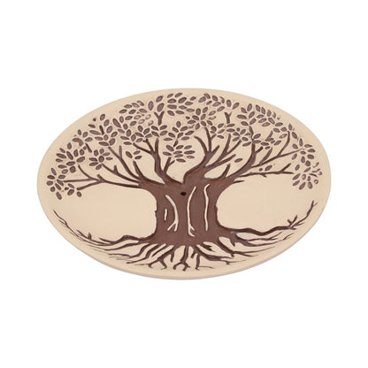 Set Of Four Sacred Tree Incense Burners 13cm Burner 1