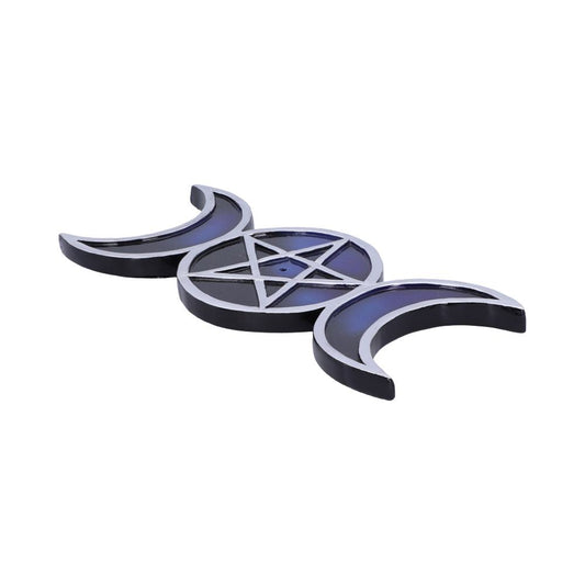 Set of Four Lunar Trinity Incense Burners 21.5cm 2