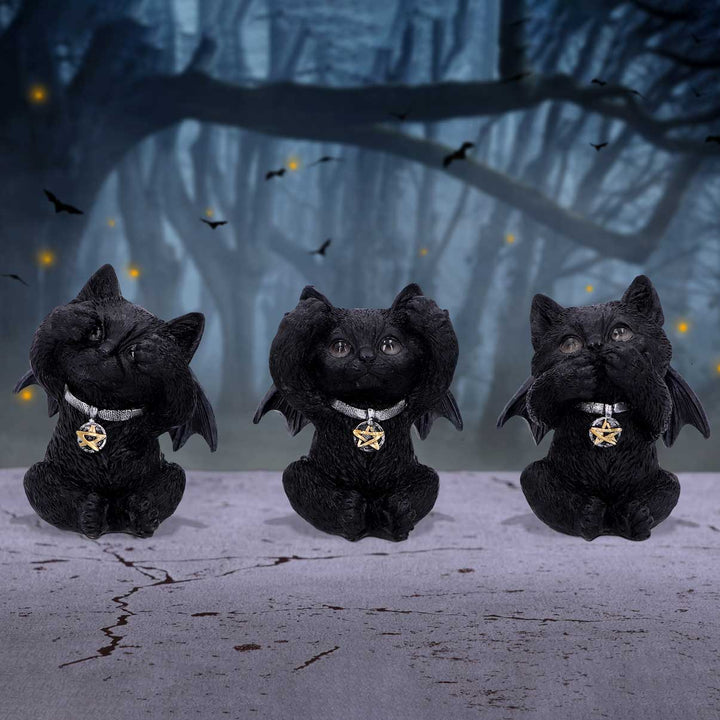 Three Wise Vampuss Figurines 9cm 7