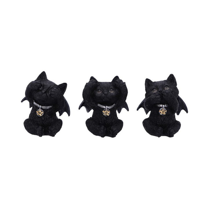 Three Wise Vampuss Figurines 9cm 1