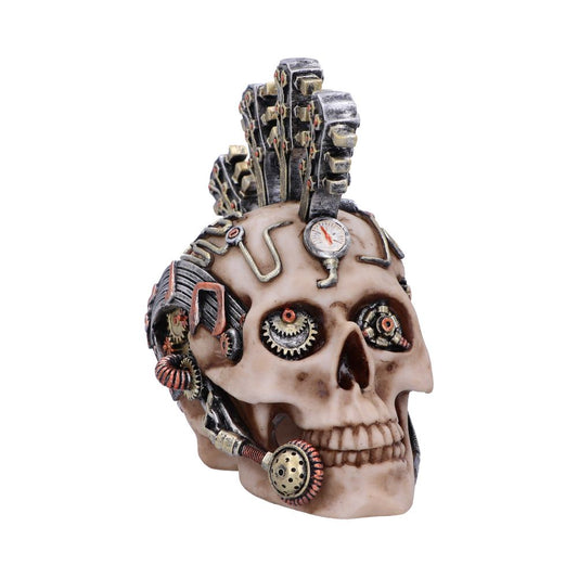 Strike a Chord Steampunk Skull Figurine 18cm 1