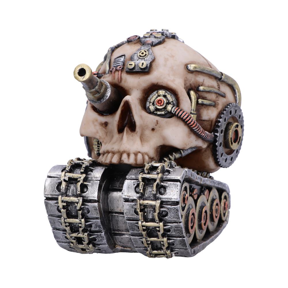 Techno Tank Steampunk Skull 16cm 3