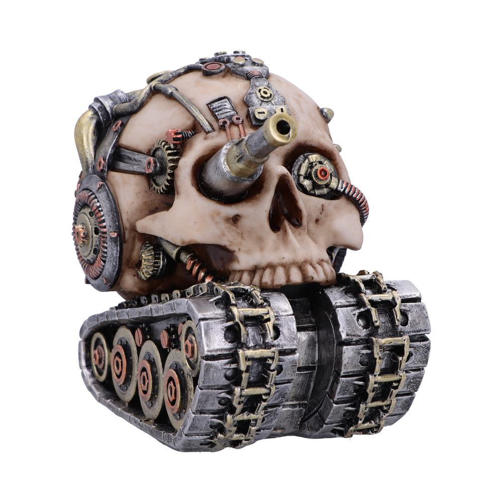Techno Tank Steampunk Skull 16cm 1