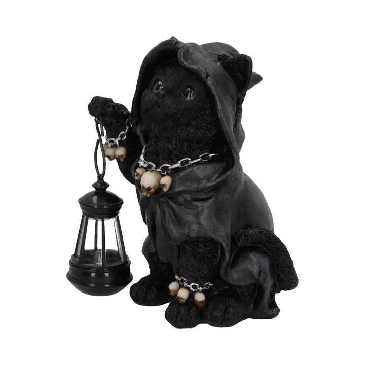 Reapers Feline Lantern Grim Reaper Cat Figurine 18.5cm 2