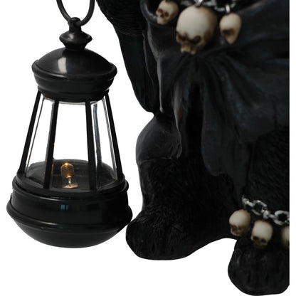 Reapers Feline Lantern Grim Reaper Cat Figurine 18.5cm 5