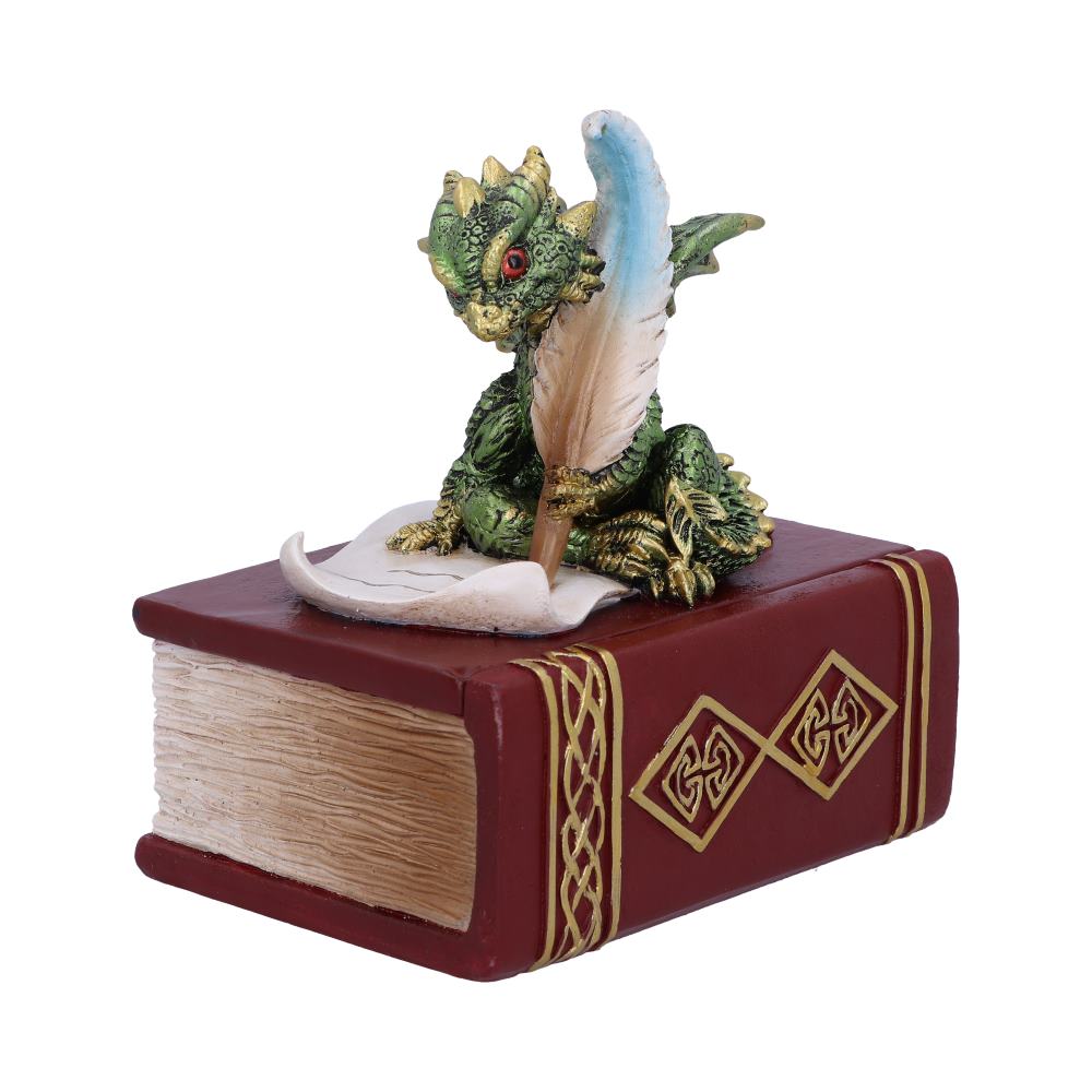 The Scribe Dragon Trinket Box 13.8cm 1