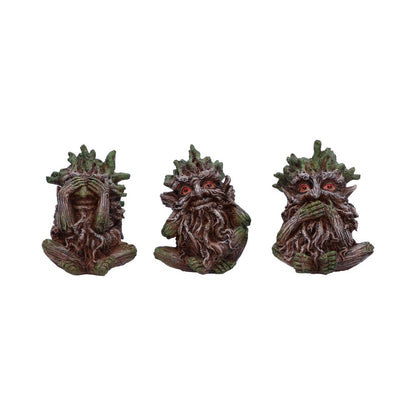 Three Wise Ents Tree Spirit Figurines 10cm 1