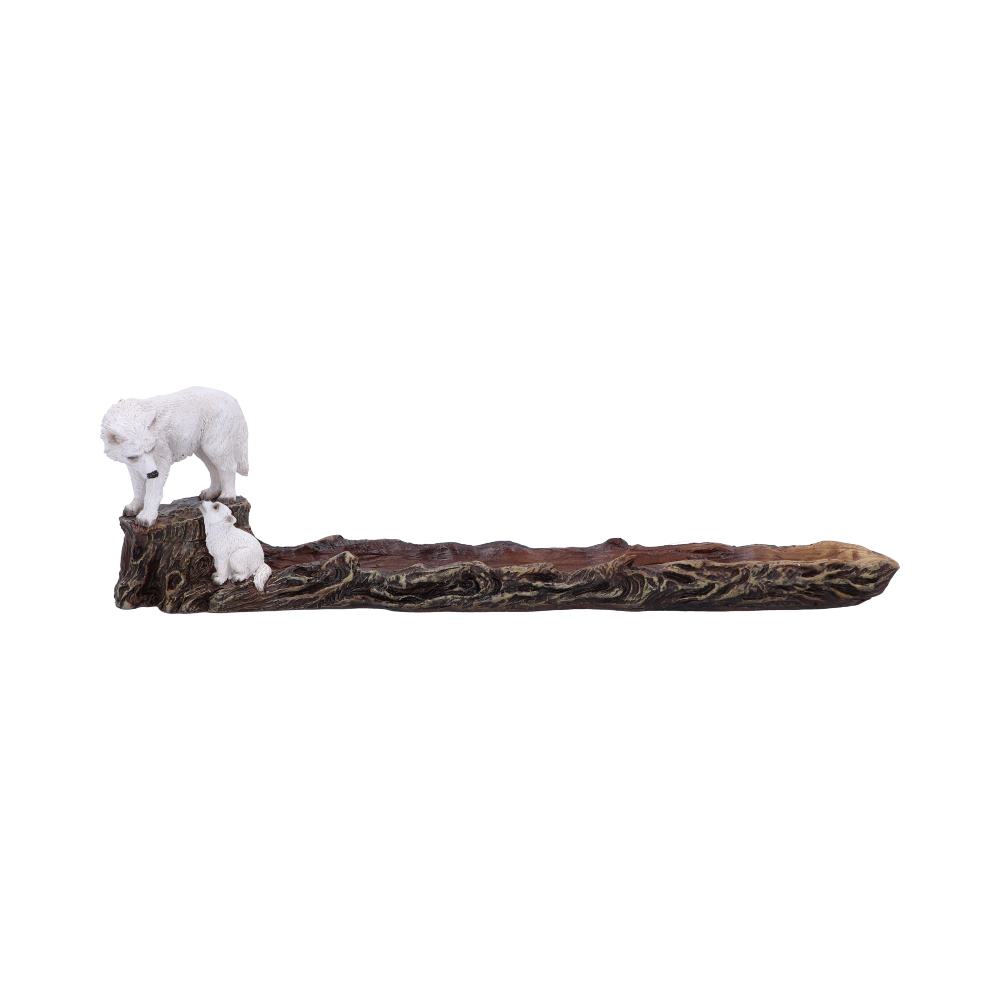 Wild Guide Wolf Incense Burner 28.5cm 1