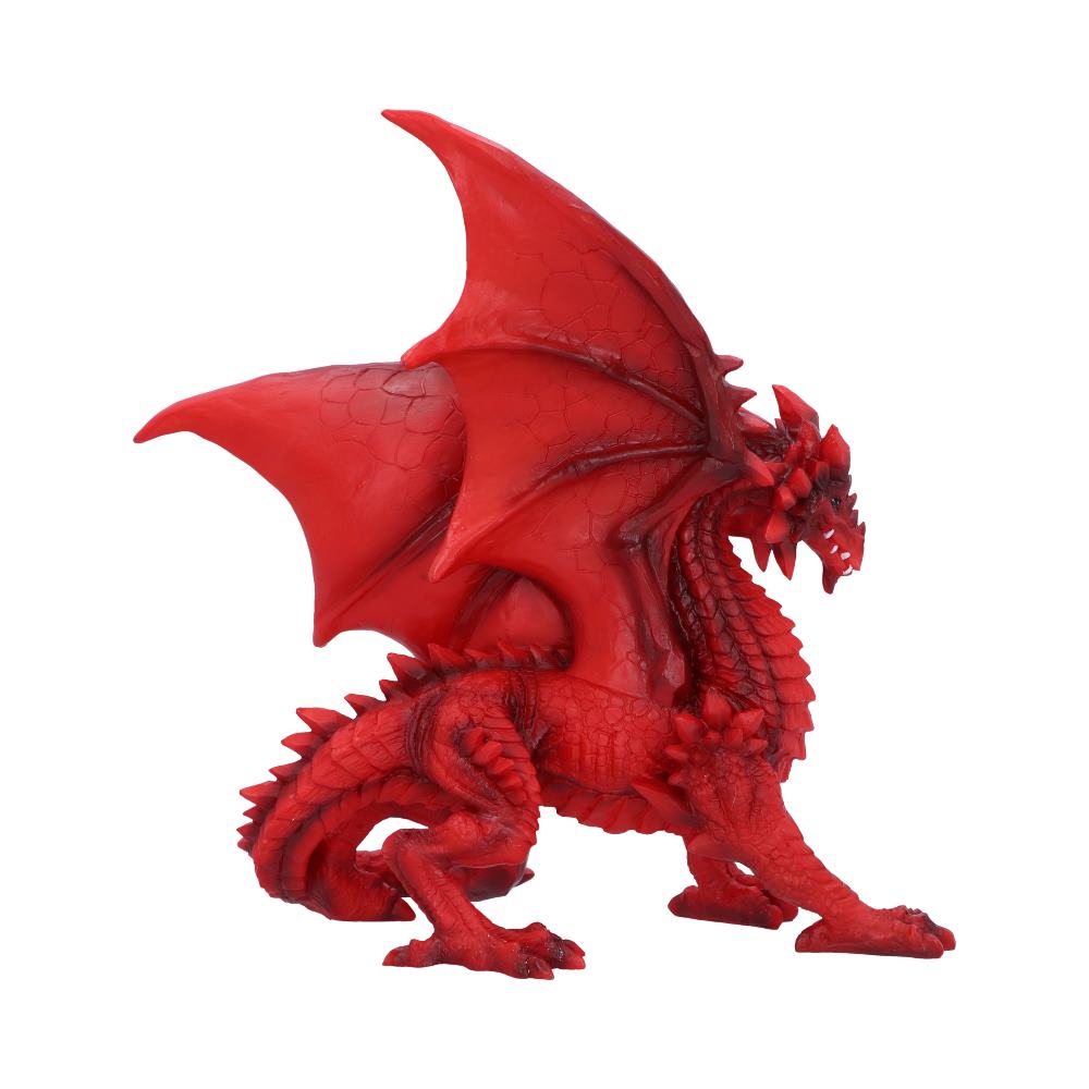 Tailong Red Dragon Figurine 21.5cm 3