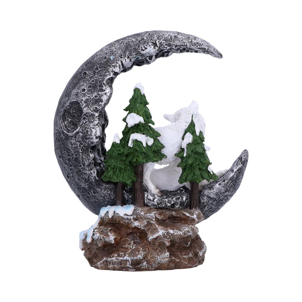 Lunar Companions Wolves Moon Figurine 19.3cm 3