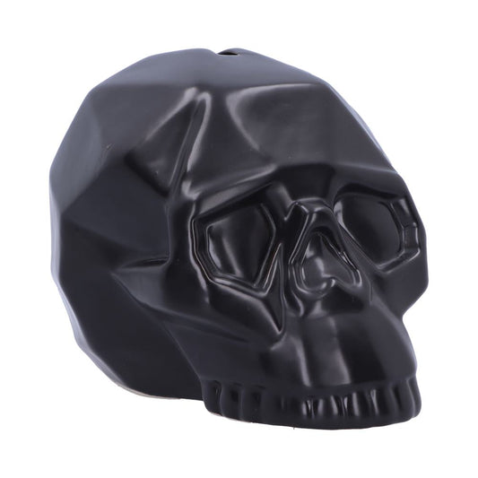 Geometric Black Skull Money Box 11.6cm 1