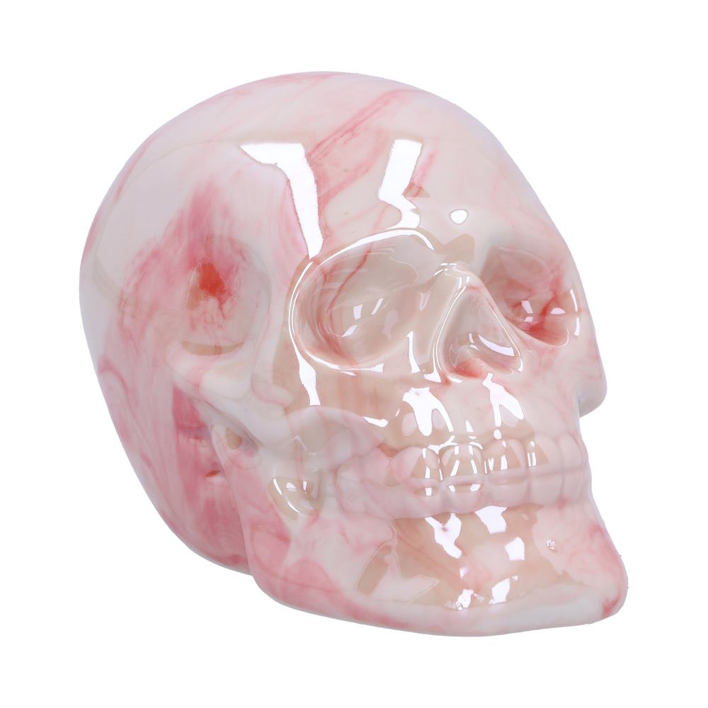 Marbellum Pink Marble Skull Small 7cm 1