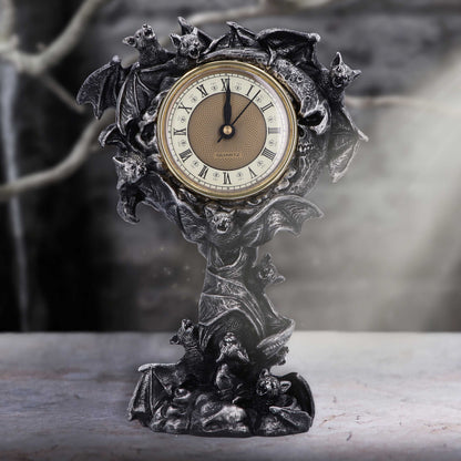Chiroptera Time Bat Clock 24cm 6