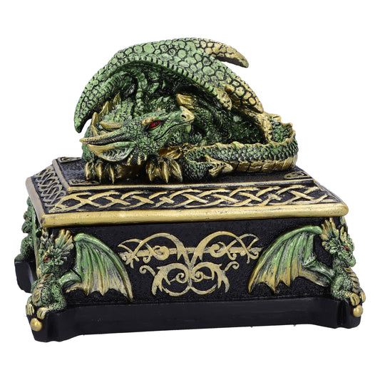 Emerald Hoard Dragon Box 13.5cm 1