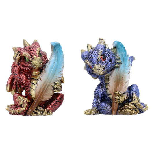 Storytellers Dragon Figurines Set of 2 5.5cm 1
