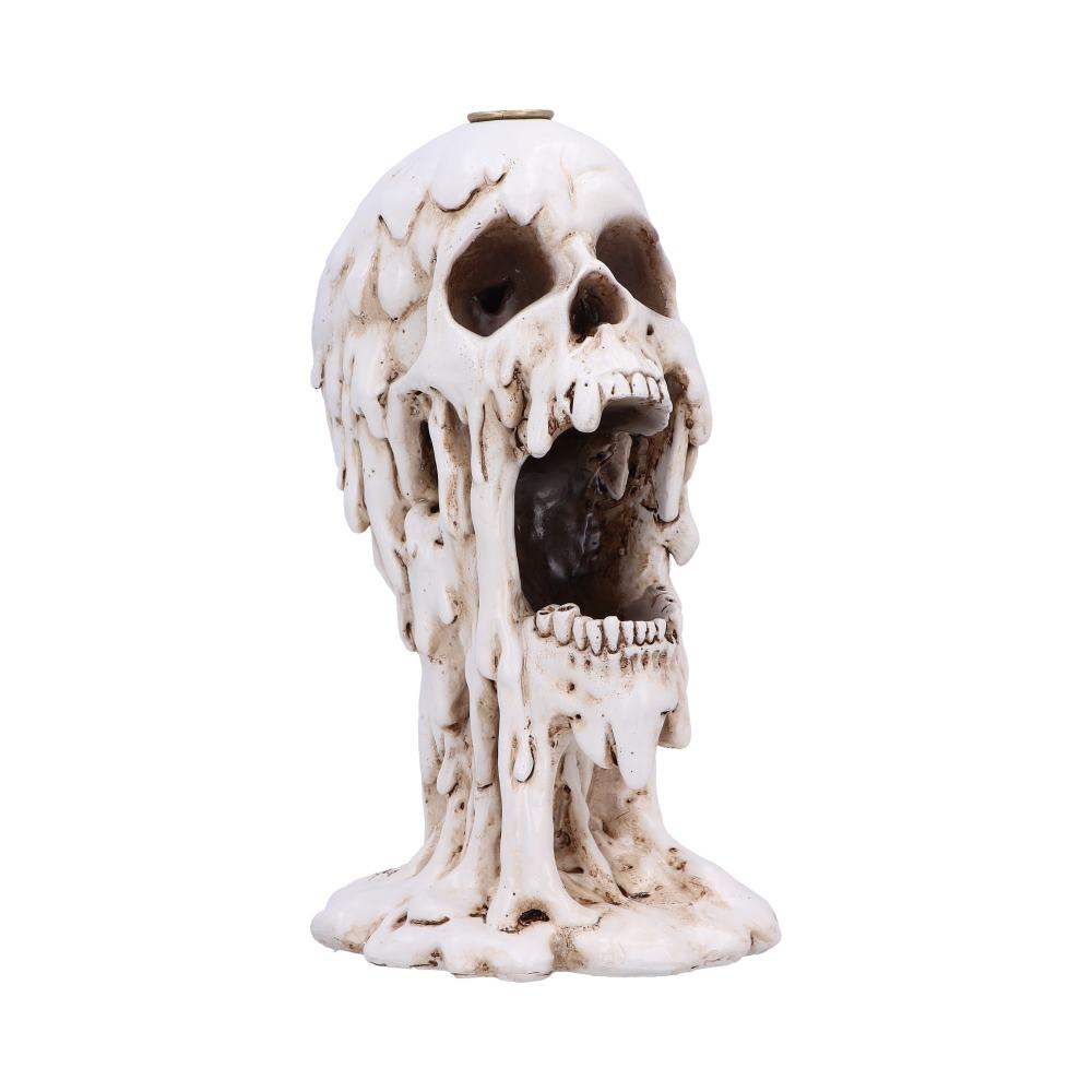 Scorching Melting Skull Incense Burner 17.5cm 1