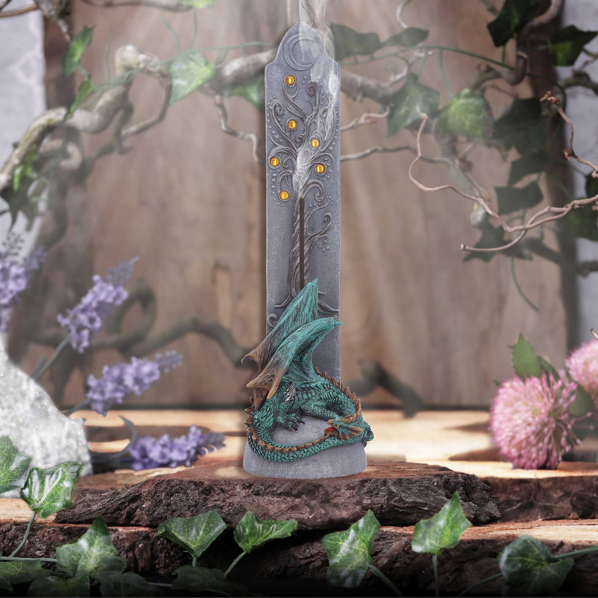 Smouldering Essence Dragon Incense Burner 28.5cm 6