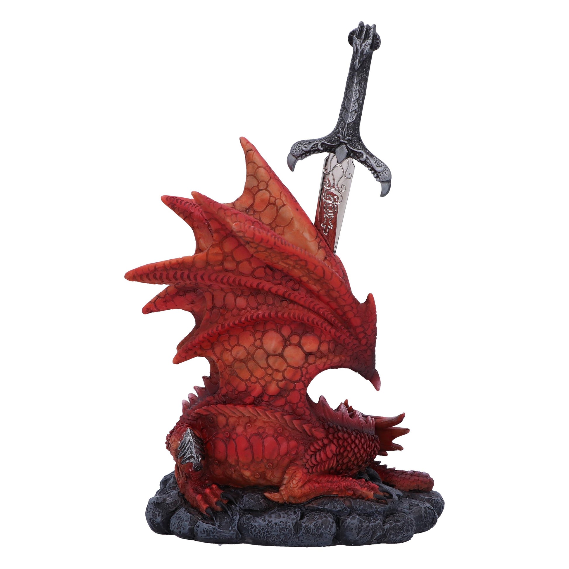 Forged in Flames Red Dragon Figurine 16.5cm 3