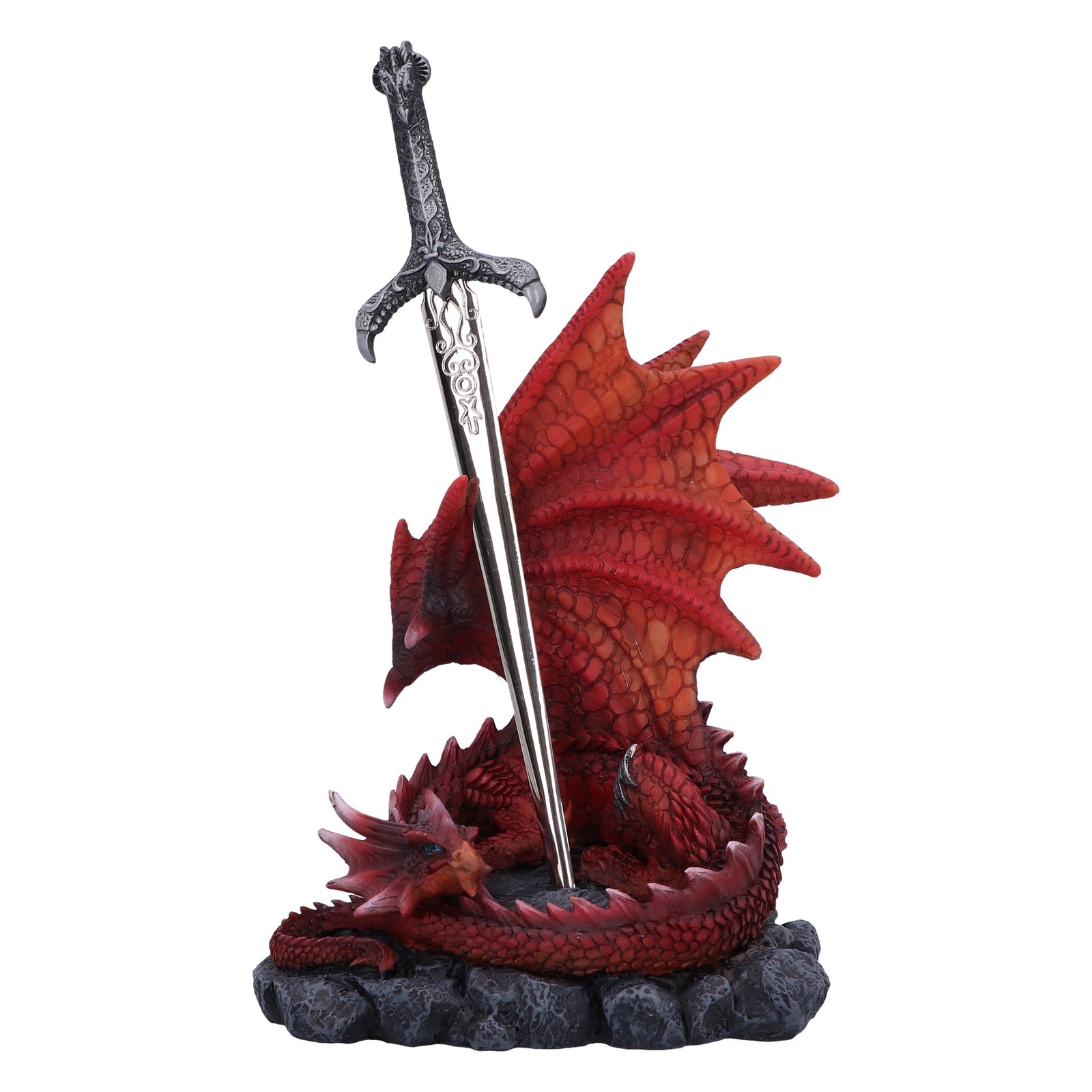Forged in Flames Red Dragon Figurine 16.5cm 1