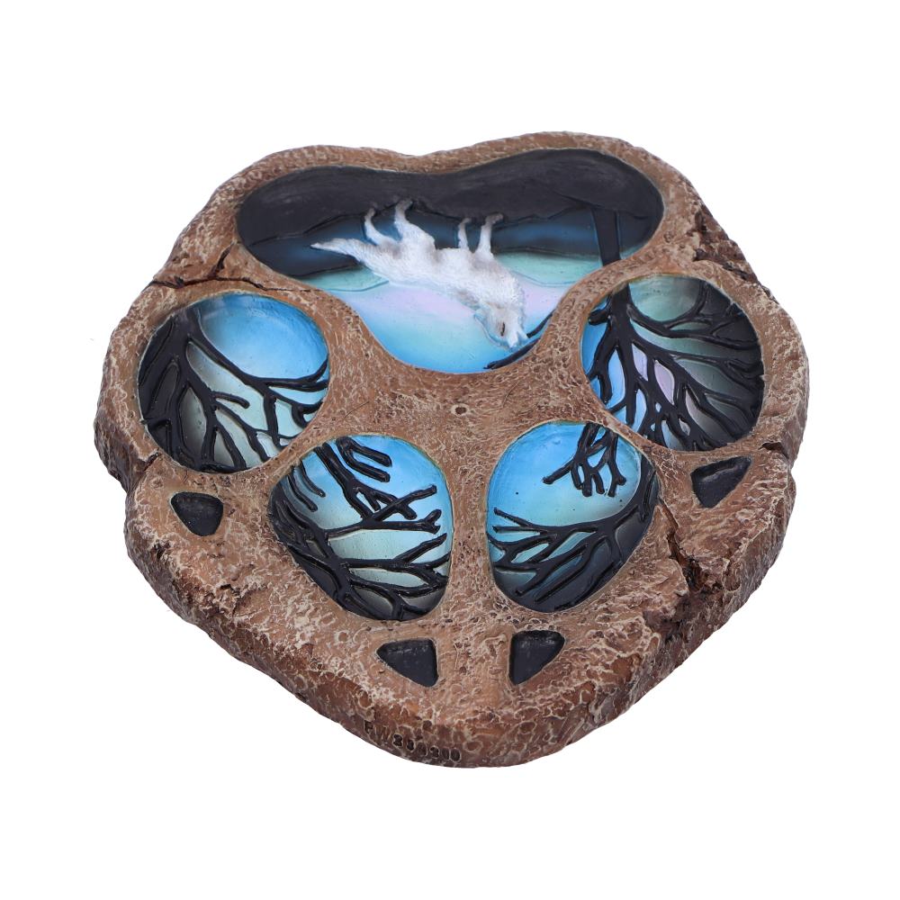 Tracks of the Wild Paw Print Incense Burner 15.5cm 3