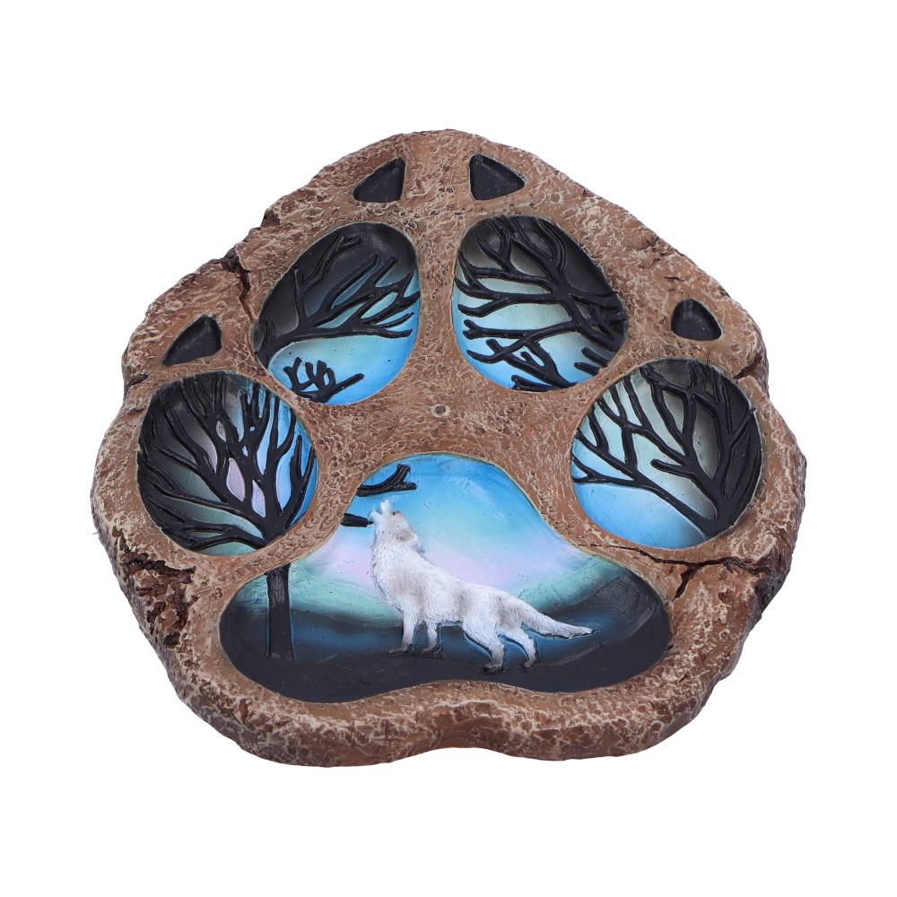 Tracks of the Wild Paw Print Incense Burner 15.5cm 1