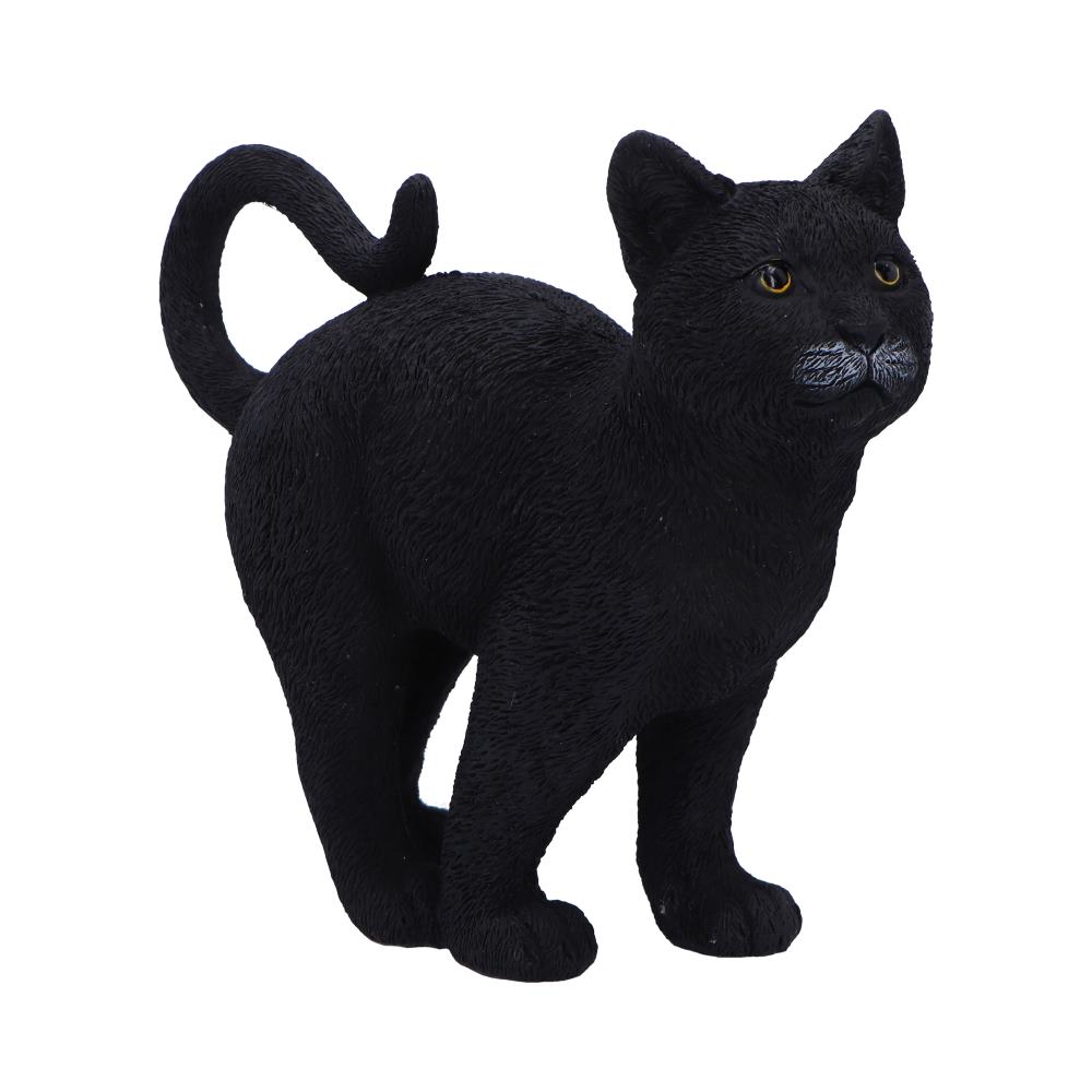 Moonlight Watcher Black Cat Figurine 15cm 1