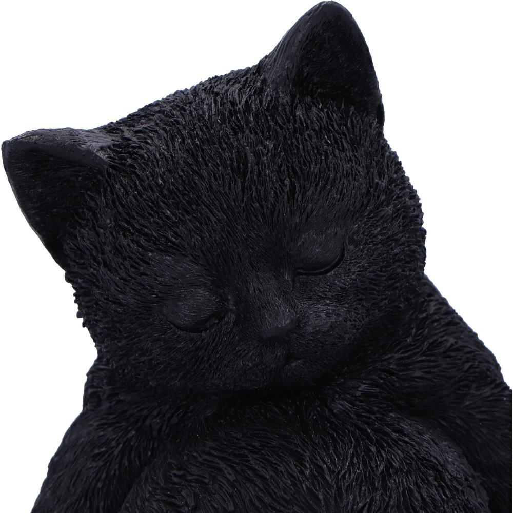 Daydream Sleeping Black Cat Figurine 13cm 5