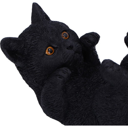 Familiar Helper Black Cat Mobile Phone Holder 12.5cm 5