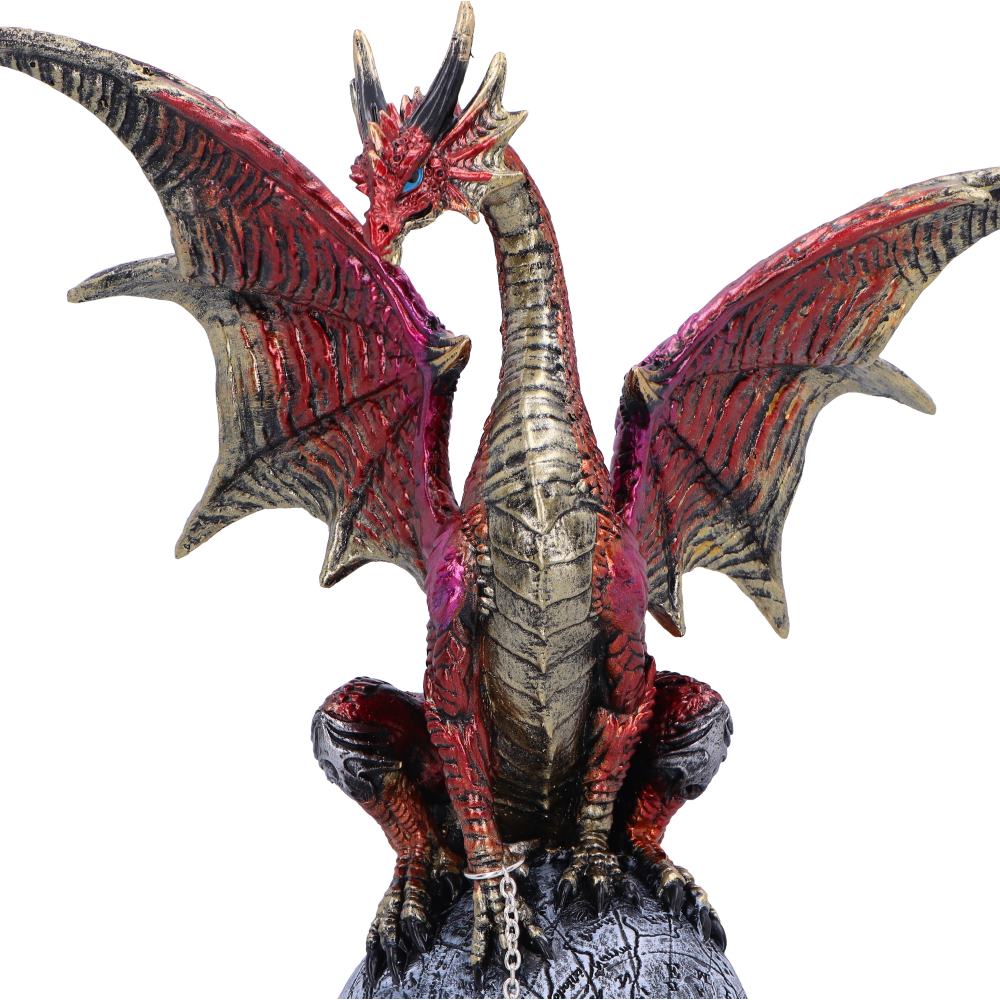 Fate of the World Dragon on Skull Figurine 23cm 5