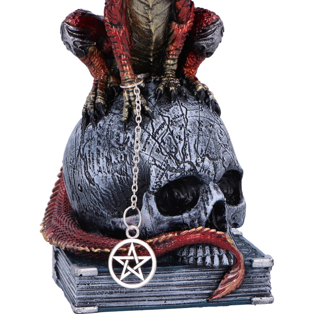 Fate of the World Dragon on Skull Figurine 23cm 6