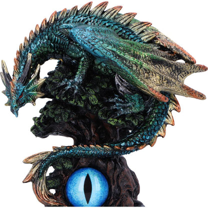 Forest Seer Green Dragon Eye Figurine 16cm 5