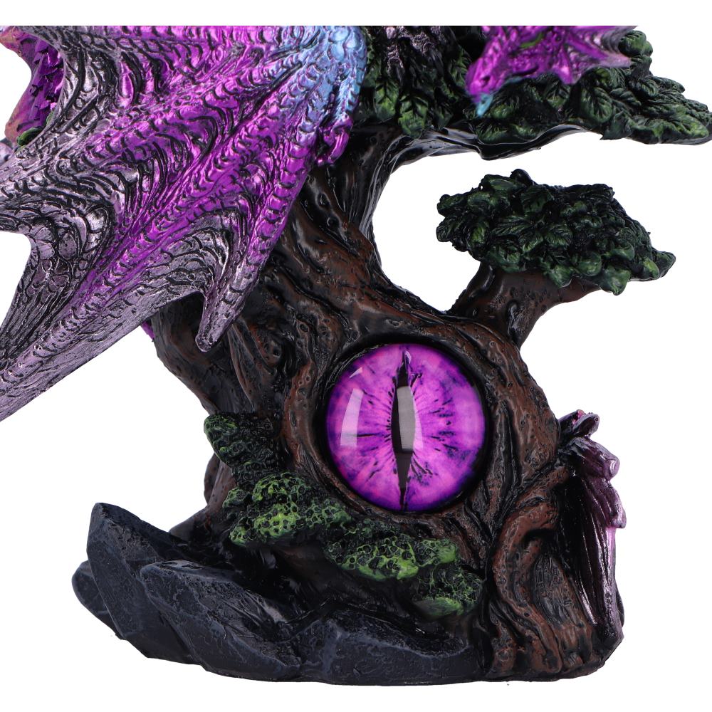 Draconic Seer Purple Dragon Eye Figurine 17cm 6