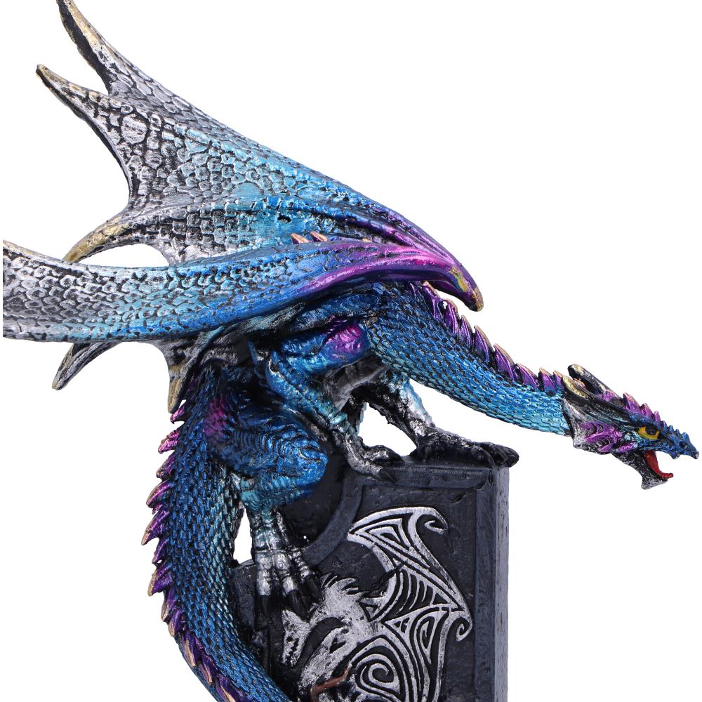Draconic Dragon on Sigil Figurine 17.5cm 5