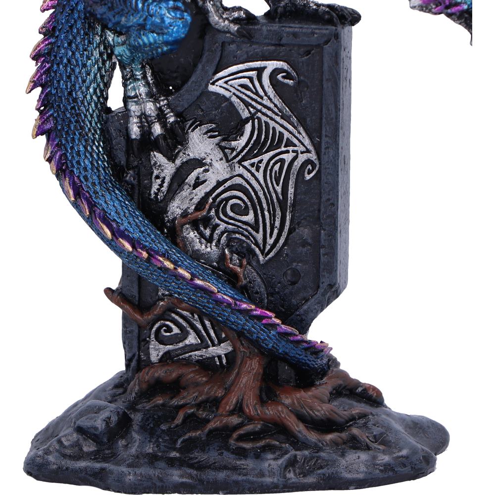Draconic Dragon on Sigil Figurine 17.5cm 6
