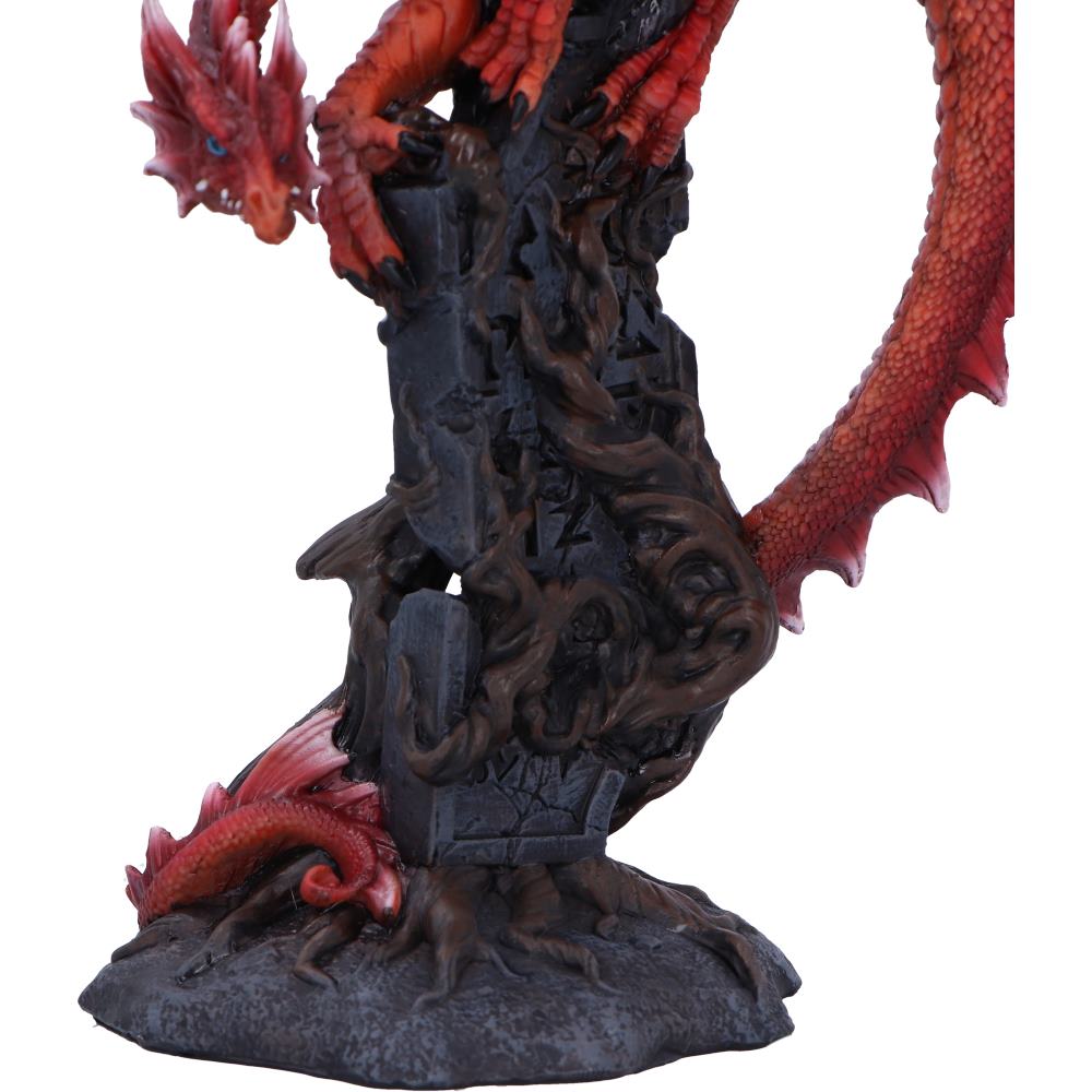 Draconic Roots Red Dragon Figurine 28.5cm 6