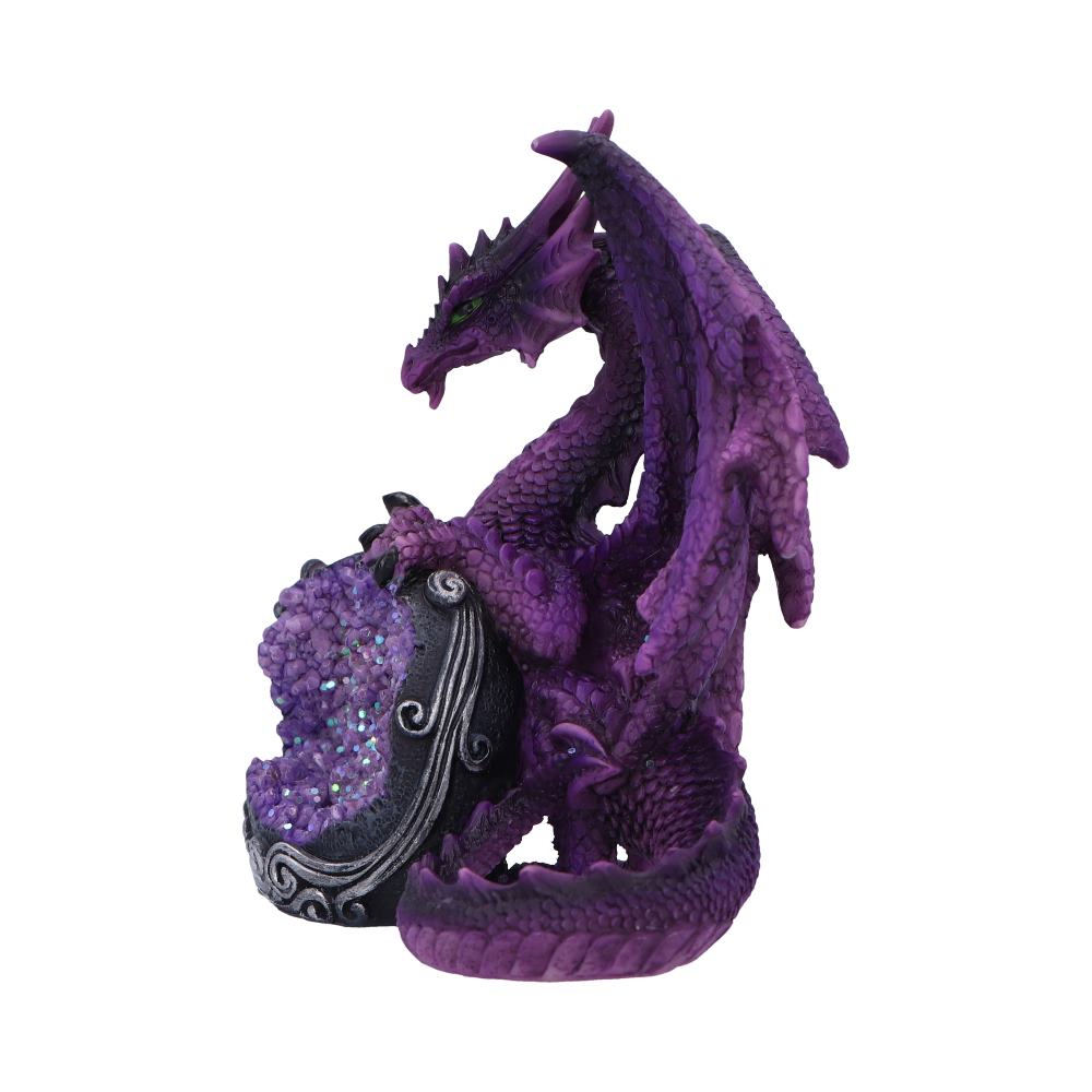 Guardian of the Geode Purple Dragon Figurine 11.5cm 2