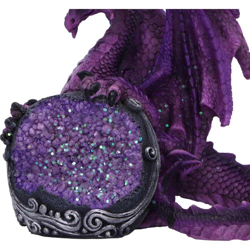 Guardian of the Geode Purple Dragon Figurine 11.5cm 6