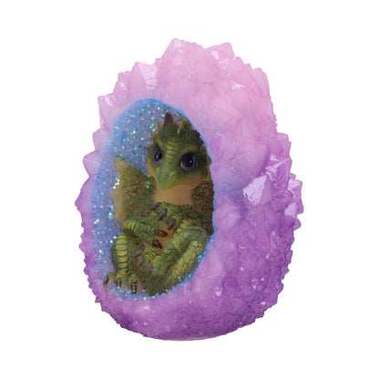 Geode Nest Green Illuminating Figurine 12.5cm 2