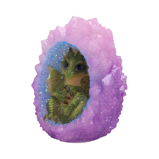 Geode Nest Green Illuminating Figurine 12.5cm 2
