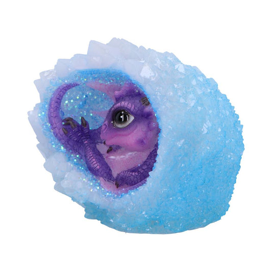 Geode Nest Purple Illuminating Figurine 12cm 2