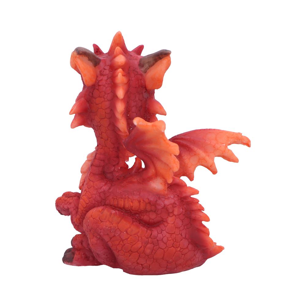 Fire Dragonling Red Dragon Figurine 12cm 3
