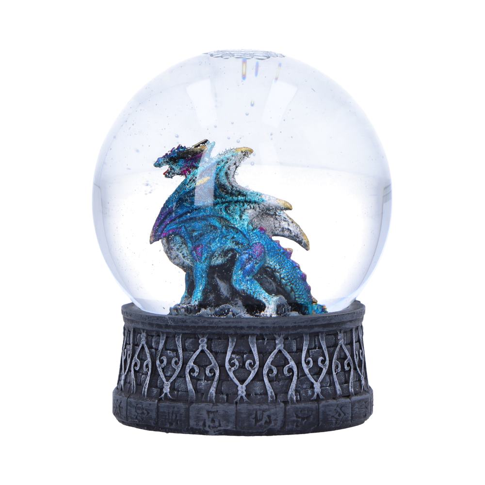 Dragon Storm Gothic Snow Globe 10cm 3