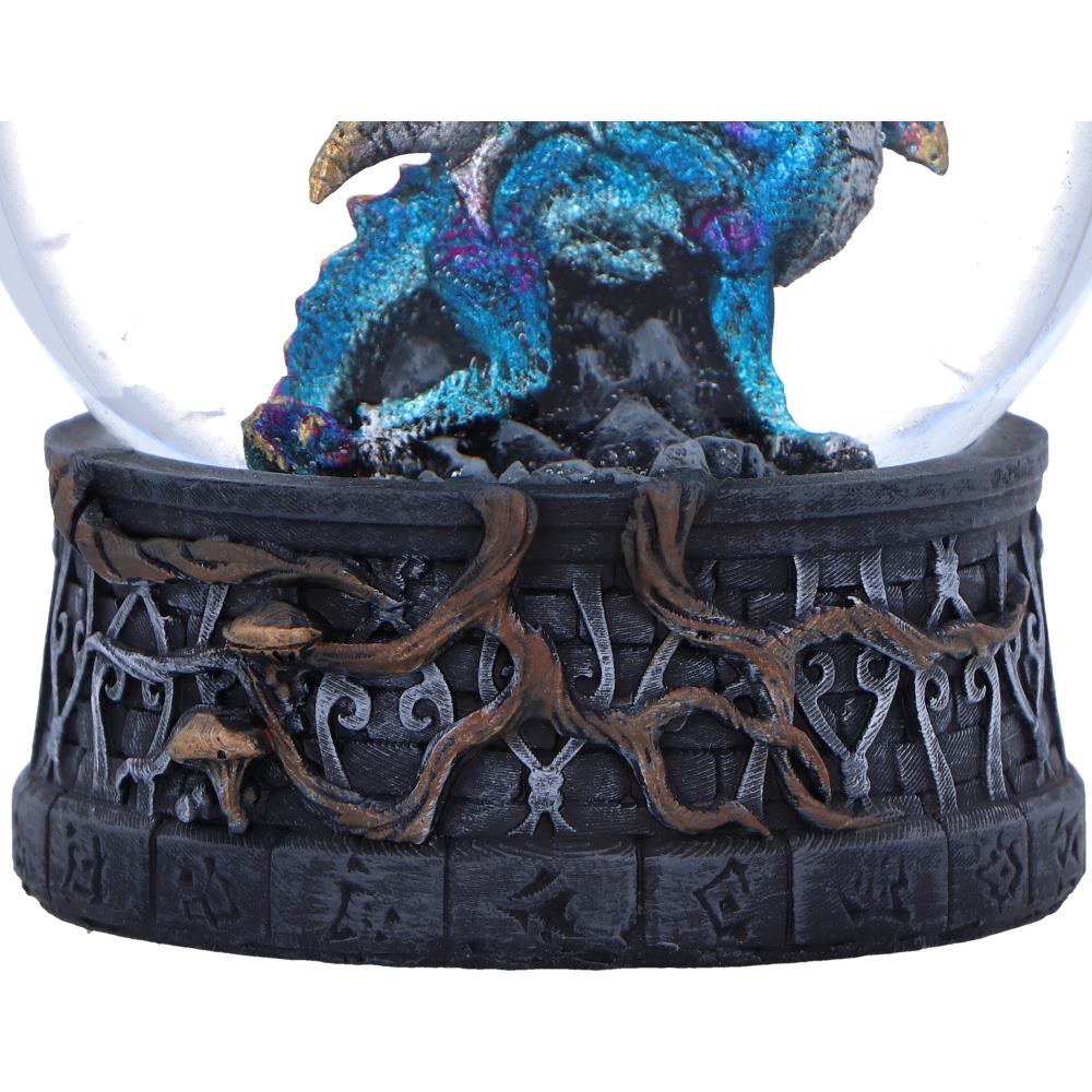 Dragon Storm Gothic Snow Globe 10cm 6