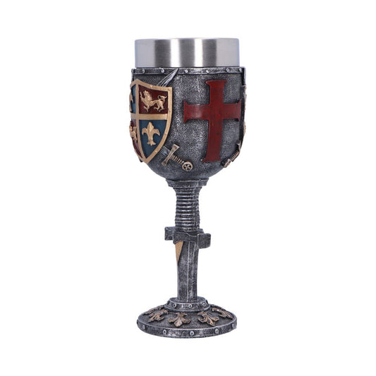 Heraldic Medieval Goblet 20cm Drinking Cup 2