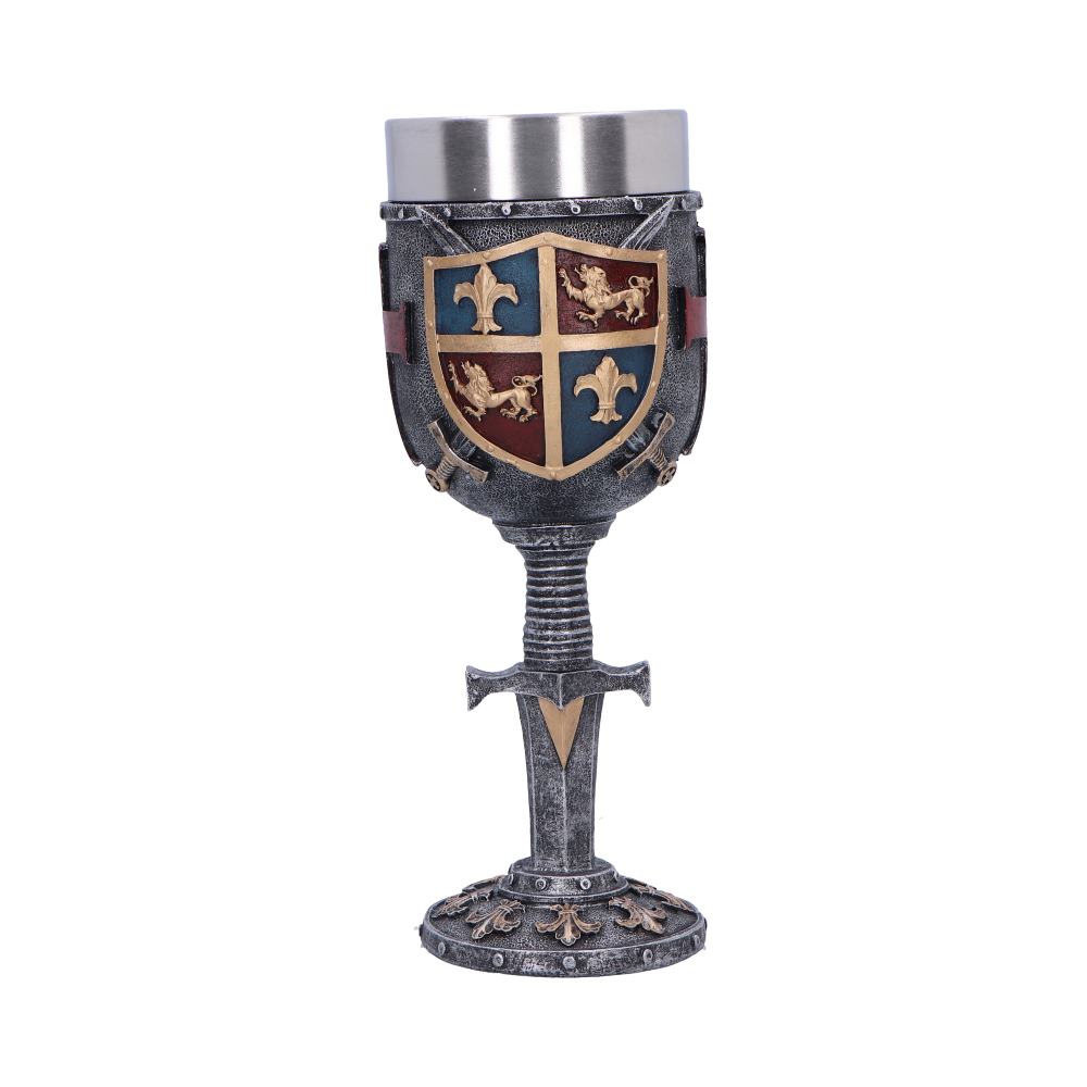 Heraldic Medieval Goblet 20cm Drinking Cup 1
